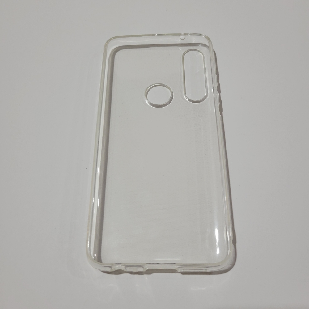 Clear moto G power 2020 phone case